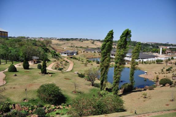 O Jardim Japonês, em Maringá, no norte do Paraná